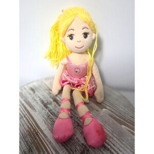 AURORA Soft Body, Ballerina Doll with Pink Dancing Outfit and Shoes (Pre-Owned)